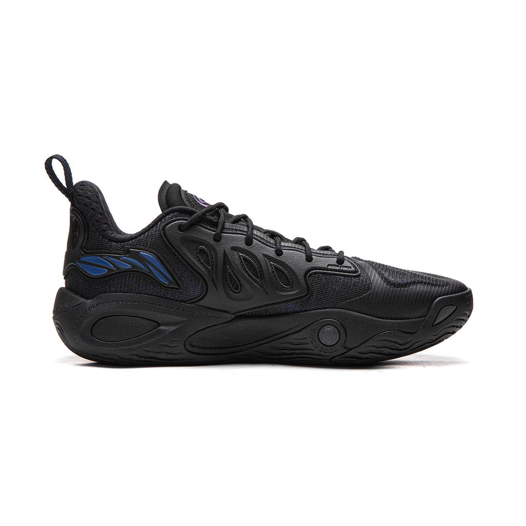 Li Ning BadFive Chase 2 SUPER Niedrig geschnittene Basketballschuhe Herren Schwarz ABFW013-6
