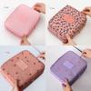 Chic Floral Nylon Zipper Women Makeup Bag And Stylish Cosmetic Case Organizer