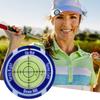 Golf Putt Green Reader Høy presisjon Kompakt størrelse Bærbar grønn lesehjelp Bubble Level Golftilbehør