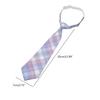 Lazy JK Ties Plaid Uniform School Student Necktie for Boy Girl Cosplay Neckwear