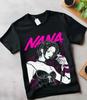Summer Japanese Anime T-shirts Nana Osaki Men T-Shirt Black Stones Manga Anime Graphic Tee Shirt Funny Clothes for Men Women