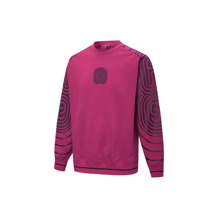 PUMA x PRONOUNCE Unisex Round-neck Sweatshirt Red Men s 534033-75 XS