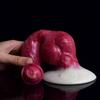 Big Knot Dog Dildo s prísavkou pre ženy Sexy hračky Zvieracie lesklé špirálovité vzory Flexibilný análny kolík Silikónový sexshop