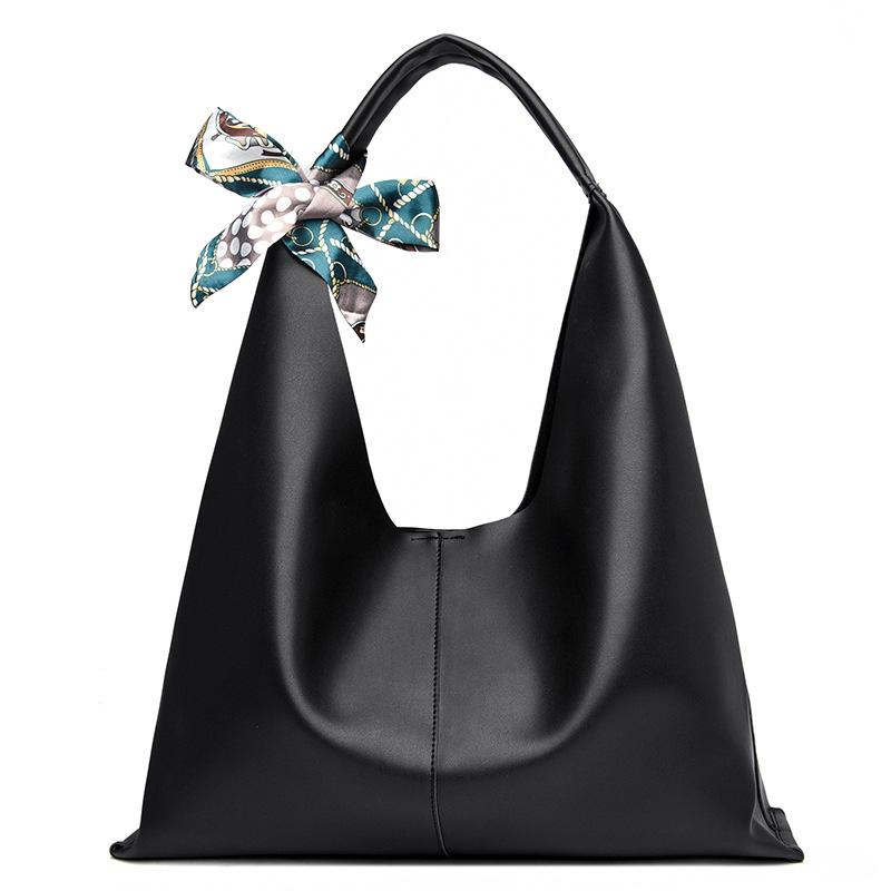 Freizeittasche Damen Großvolumige High-End Schultertasche Damen Pendler Weiches Leder Tragetasche