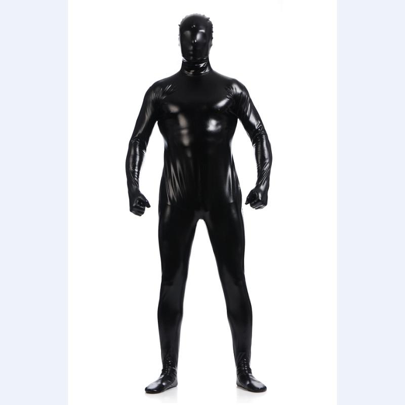 Przyciągający wzrok Turtleneck Unitard Męski Bodystocking ze Spandexu Na Ekscytującą Imprezę Cosplay