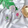 Super Fire Gorgeous Crystal Gem Holder Mobile Phone Universal Holder Telescopic Blingbling Decorative Sticker