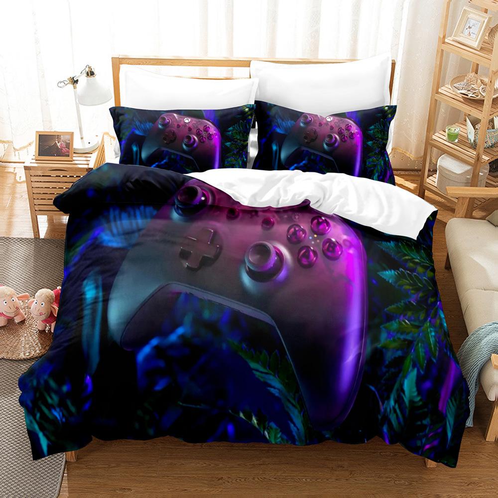 Fashion Technology Printing, 3D Digital Printing, Bedding, Duvet Covers, Pillowcases, Three-piece Sets