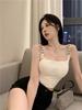 Sling Vest Women's Summer Sweet Babes Pure Desire Sexy Short Niche Chic Outer Wear with Chest Pad Inner Top