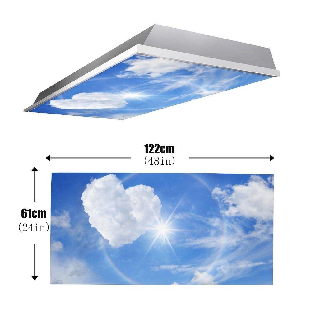 13 Styles Lampshade 122*61cm Magnetic Light Filters Fluorescent Light Covers Hospital