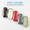 MILD EAST Key Fob Cover for Ford with Key Chain Soft TPU Car Key