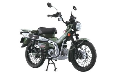 Skynet 1/12 Finished Motorbike Honda CT125 Pearl Organic Green Die-cast Painted Finished Product