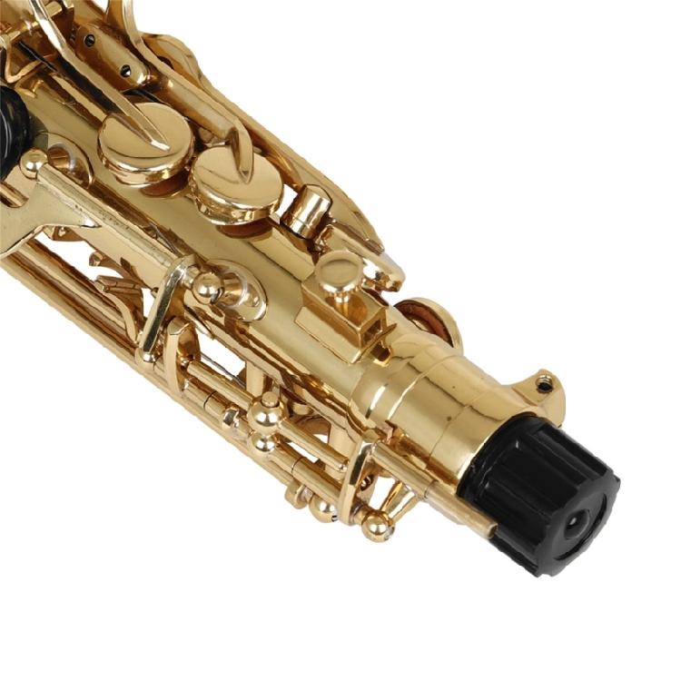 3Pcs  Altos Saxophone End Plug Stopper Sax Protection Caps Saxophone Black Neck Plug Light Weight Plastic Sax End Plug