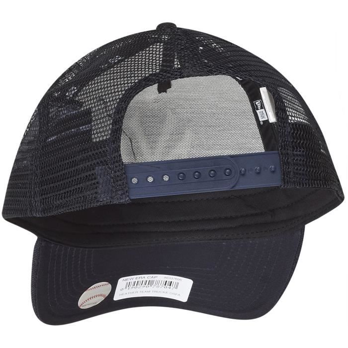 Casquette Trucker New Era - HEATHER New England Patriots - Noir - Adulte - Homme