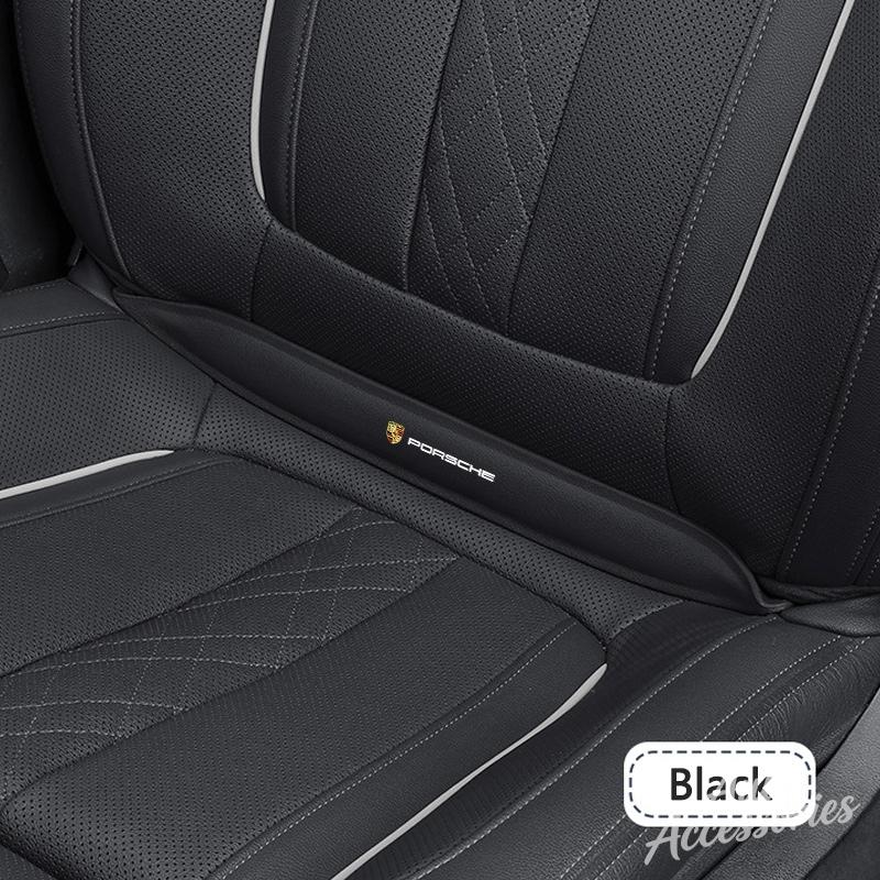 Leather Car Seat Gap Filler Auto Gap Dustproof Protector For Porsche 911 Cayenne Cayman Panamera Macan Taycan Boxster Carrera-GT CVG1