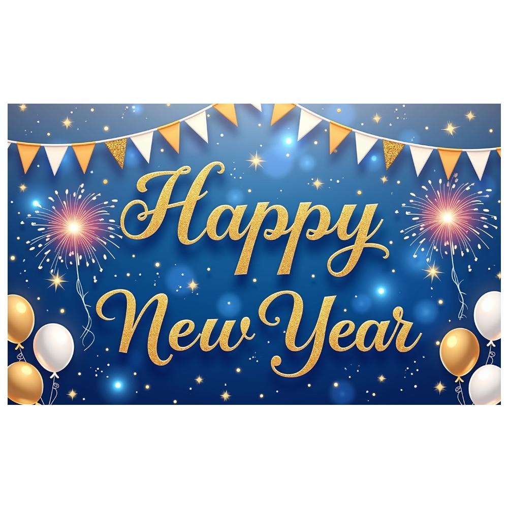 Bunting Banner Bunting Decoration Party Banner New Year Celebration Banner Celebration Theme For Party Background New Year Eve