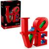 LEGO Art Love Building Set 31214 Creative Toy for Home Decor Birthday Gift for Men and Women