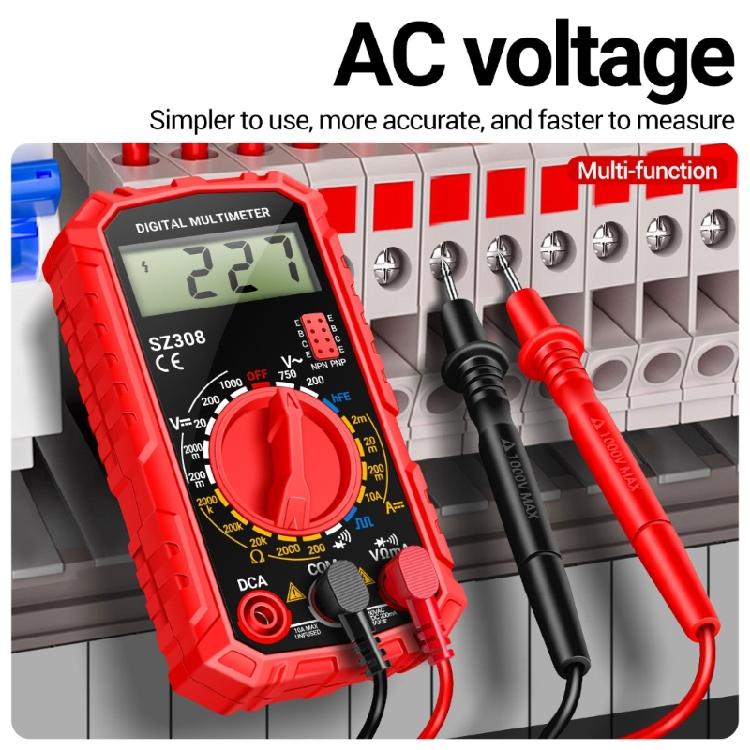 ANENG Multimeter Low Battery Indication 1999 Counts Voltage Current Tester