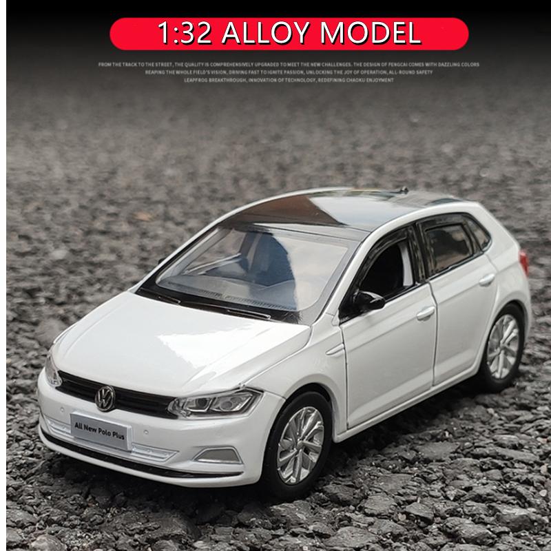 

1:32 Volkswagens POLO модель автомобиля из сплава, литье под давлением и игрушечный транспорт, металлическая модель игрушечного автомобиля, имитация миниатюрных масштабов, детские игрушки в подарок