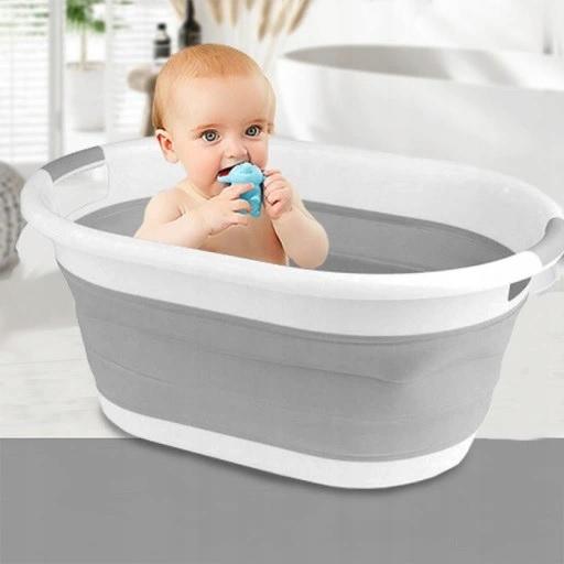 Foldable Silicone Travel Bathtub