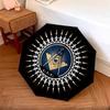 1PC Freemasonry Umbrella Portable Folding Umbrella Iron Frame Hole Bone Structure Outdoor Home Umbrella A6