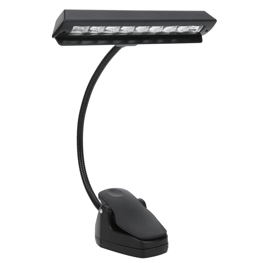Music Stand Lights LED Clip‑On Adjustable Neck Professional USB Desk Lamps
