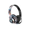 Bluetooth Over-ear Graffiti Headphones - Luminous Wireless Sports Headset for Mobile Devices