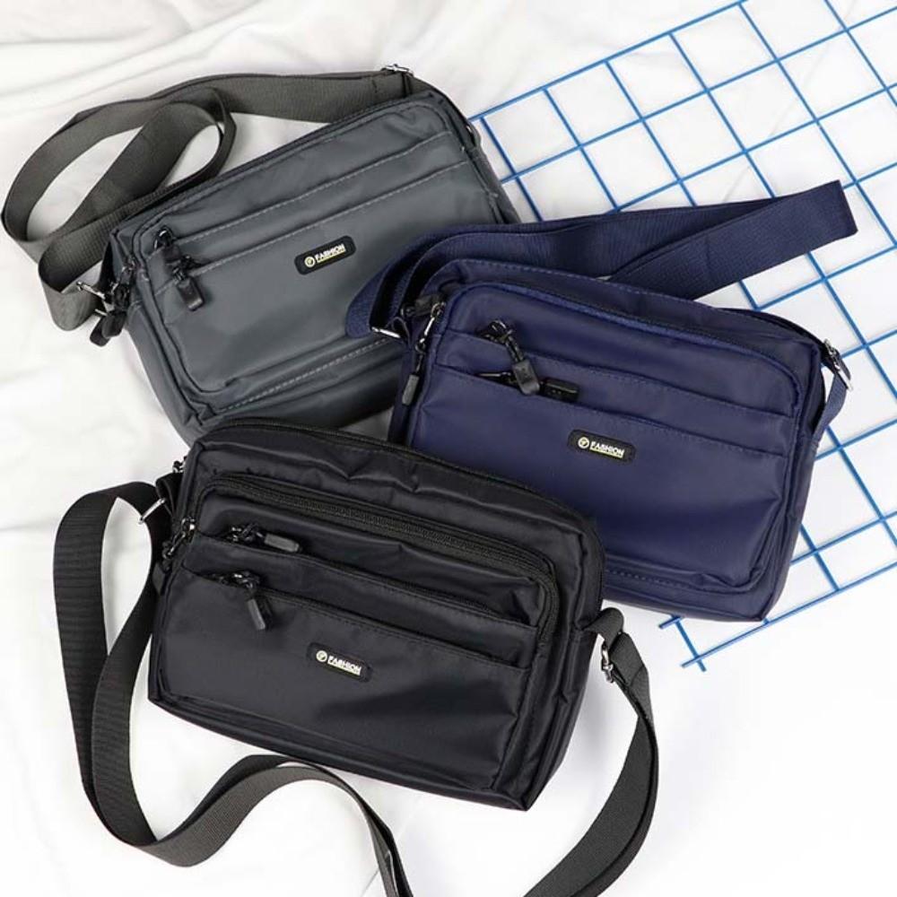 Large Capacity Business Shoulder Bag Lightweight Small Square Bag Men Crossbody Bag  Sports