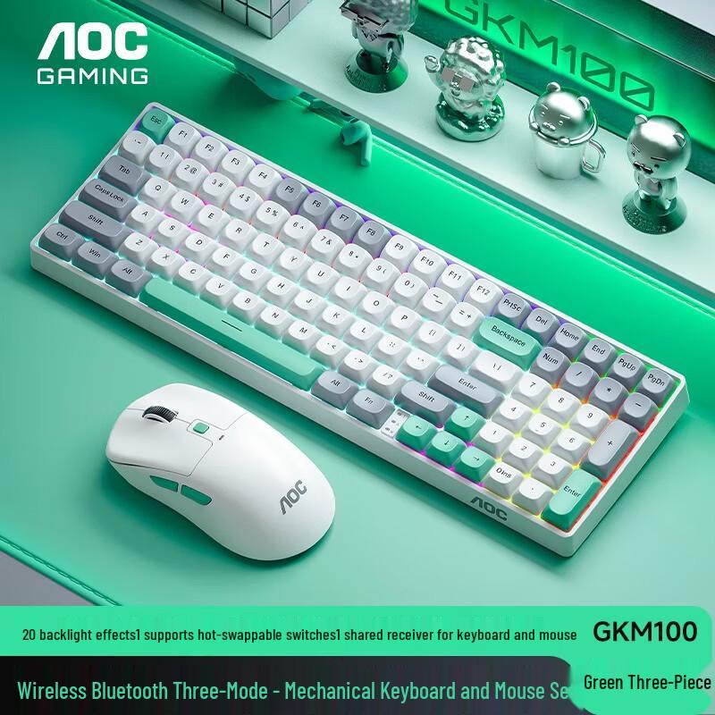 AOC Mechanical Keyboard and Mouse Combo Set
