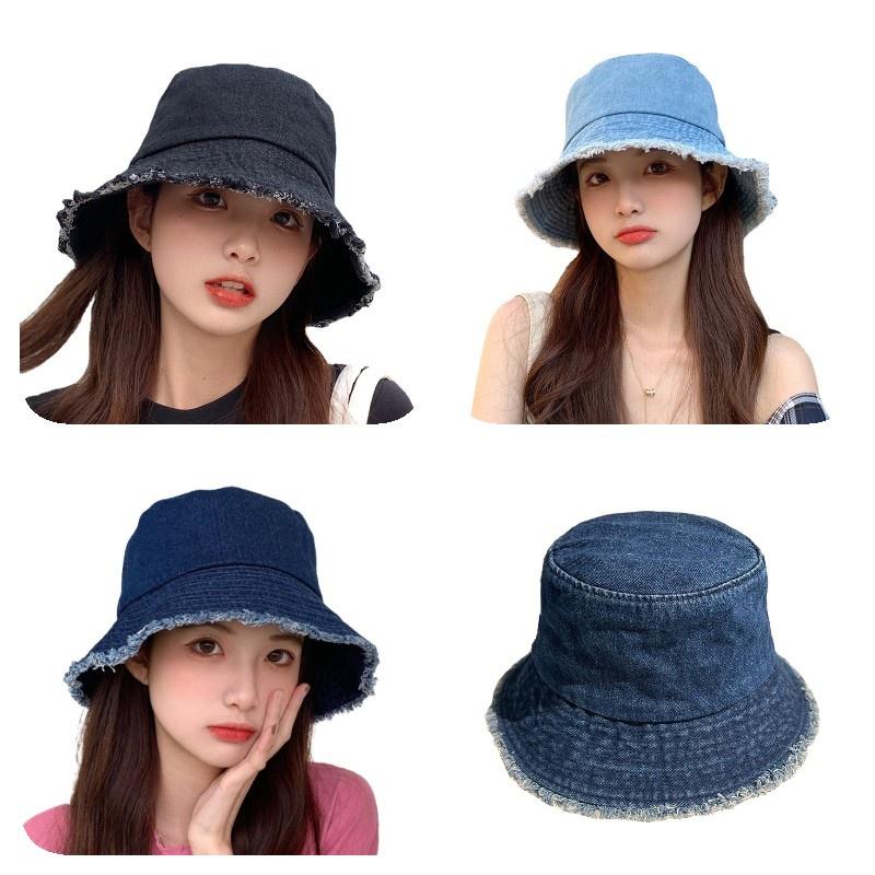 Korean Ins Vintage Retro Mountain Edge Fisherman Hat Sun Hat Unisex Sunshade Sun Hat
