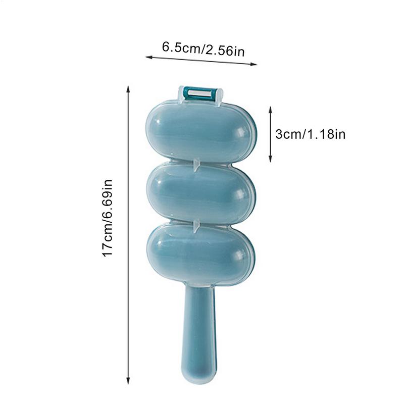 Rice Baller Ball Shaped DIY Sushi Tool Onigiri Mold 3-Cavity Onigiri Mold Shake Molds DIY Sushi Tool for Children Home Kitchen