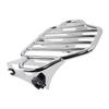 Motorcycle Chrome Two-Up Detachable Luggage Rack For Touring Electra Glide Road Glide Street Glide CVO Road King 2009-2024