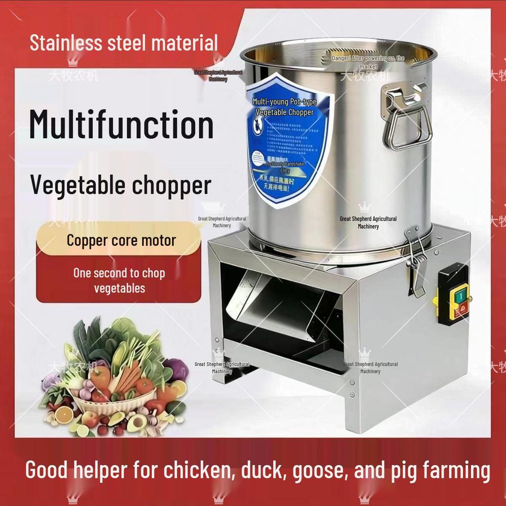 Stainless Steel Vegetable & Fruit Crusher/Cutter for Home & Farm Use