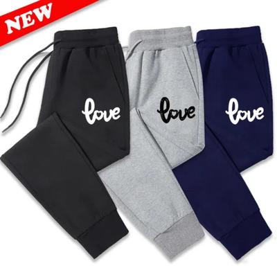 Trending Personality Printed Sports Sweatpants for Women High Quality Loose Cotton Long Pants Jogger Trousers Casual Fitness Jogging Pants