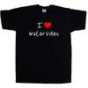 I Love Heart Water Voles TShirt