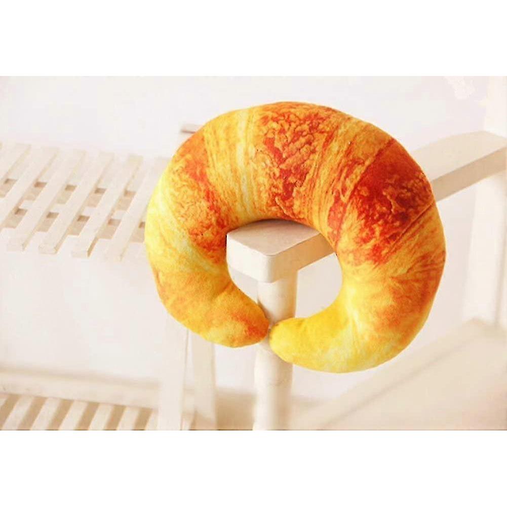 Cuscino Gigante Croissant con Borsa Termica ai Semi di Ciliegio Cuscino da Viaggio per il Collo