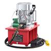 Electric Driven Hydraulic Pump, 750W 10,000 PSI, Single Acting Hydraulic Pump Power Pack Unit, Solenoid Valve with Pedal Switch, 2.1 Gal / 8L, for