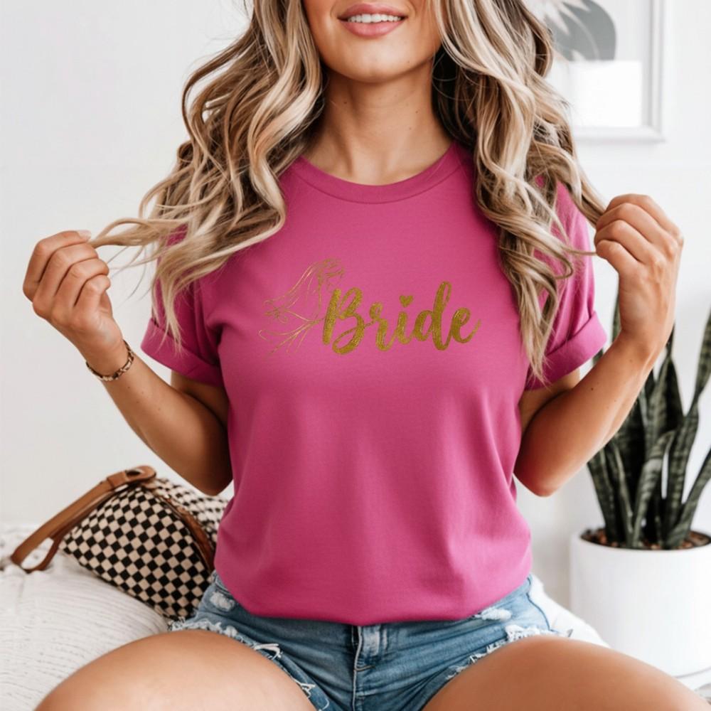 Bride To Be Squad Unisexs T Shirt Hen Party Bridal Shower Tee Graphic Top