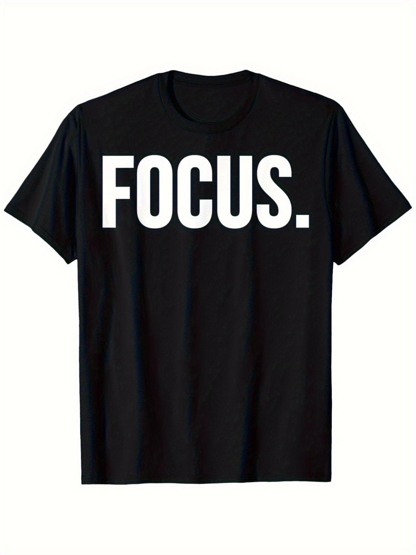 

Men S Entrepreneur Motivational Focus T-Shirt | 100% Regular Fit Short Sleeve XL