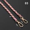 Replaceable Bag Parts Crossbody Bag Belt Metal Purse Strap hardware Bag Chain Leather Bag Strap