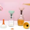 Mini Funnel Home Liquid Dispensing Kitchen Tools Cooking Assistant Oil Spill Filter Large Diameter Pour Wine Separation