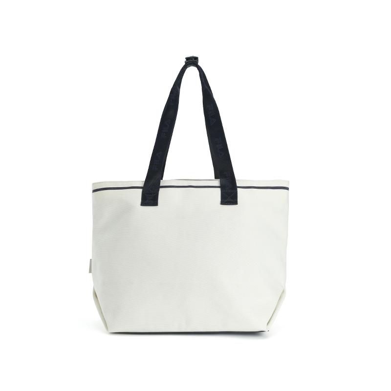 New FILA TENNIS Fabric Handbag, Shoulder Bag Regular Women's Heron White A13W543162FWT