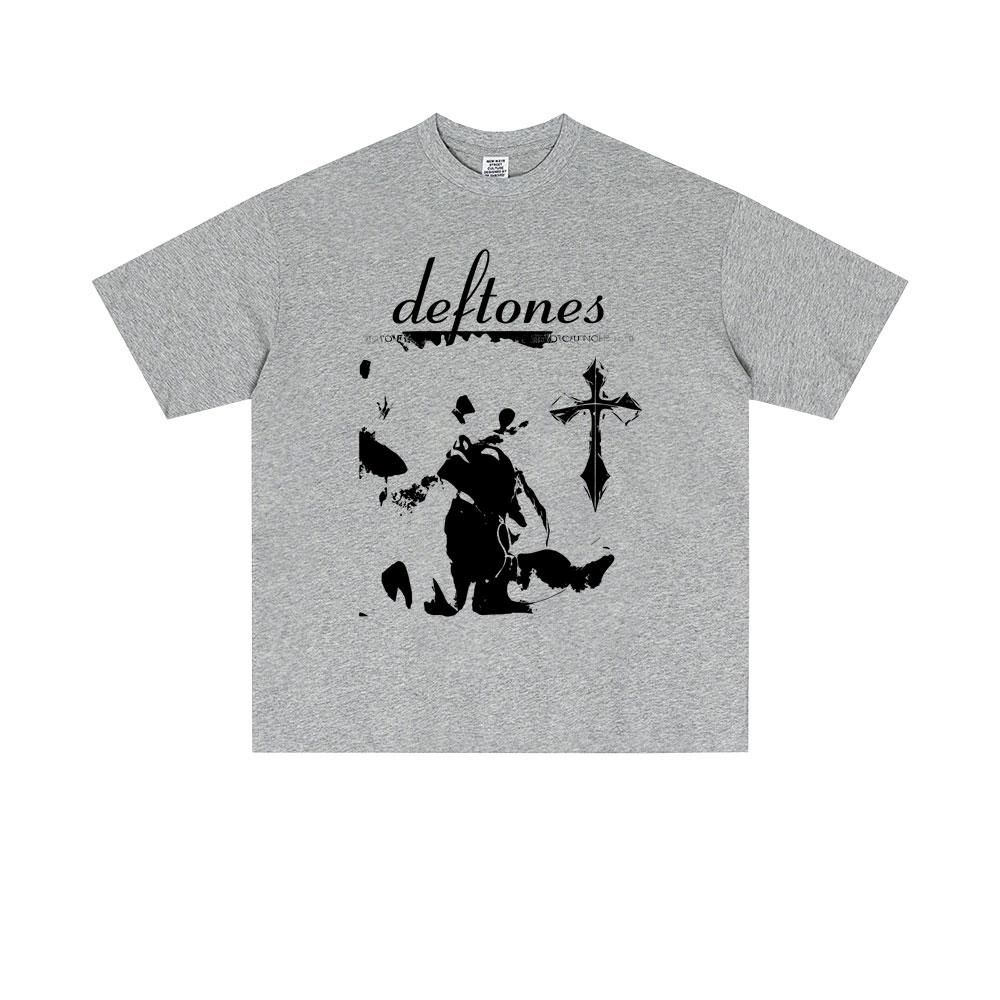 Rock Band Deftones Saturday Night Wrist T Shirts Men Women Alternative Heavy Metal Streetwear Man Fashion Oversized T-shirt Tops