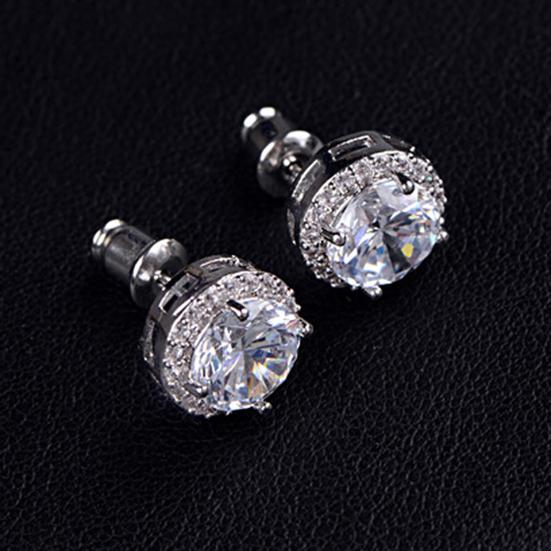 Durable Earrings Easy Matching Women Screw Back