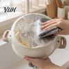 Multi Purpose Cleaning Cloth Microfiber Roll, Tearable Double Side Towels, Reusable Kitchen Dish Grease Removing Rags for Dishwashing And Countertop