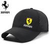 Ferrari Herren F1 Rennkappe Outdoor Baseballkappe Atmungsaktive Sonnenschutzkappe für Ferrari F1 F80 SF90 Stradale SF90Spider 296 GTB GTS