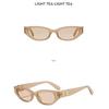 Women's sunglasses, men's and women's fashion small frame sunglasses