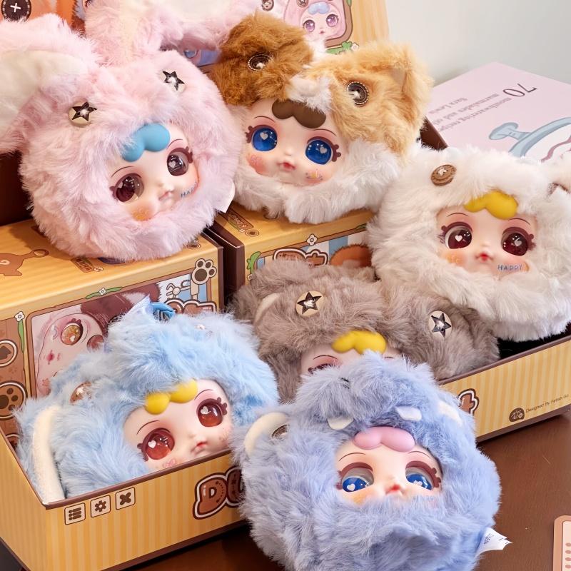 Neue Original Dudu Niedliche Haustier Serie Blind Box Trendige Spielzeuge Kawaii Vinyl Plüsch Anhänger Figuren Dekorative Taschen Geschenke Für Mädchen