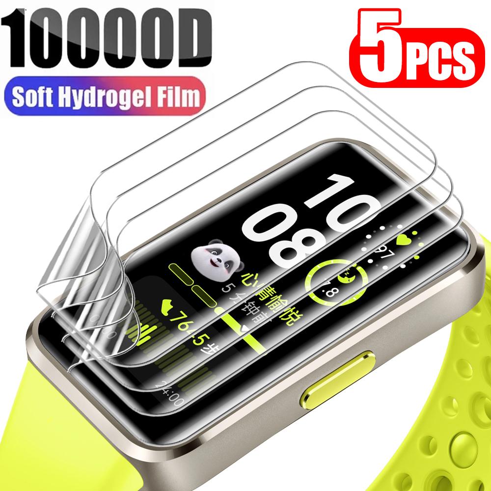 1-5PCS HD Hydrogel Film Smartwatch Screen Protectors for Huawei Band 10 9 Soft TPU Anti-scratch Watch Cover for Huawei Band 10