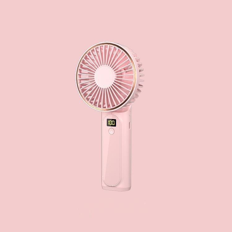 New handheld small fan, small dormitory student mini small fan, charging fan, outdoor silent fan Type-c charging model