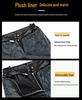 Men's Genuine Top Grain Cowhide Leather Fleece-Lined Pants - Thickened, Pure Leather Trousers for Middle-Aged and Elderly